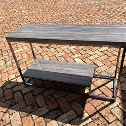 Console Table In Gray