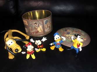 Vintage Disney toys and Disney Container