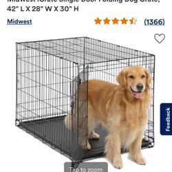 Metal Dog Crate