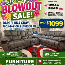 ONLY $1099! Barcelona Loveseat/sofa Set FOR ONLY $1099! 