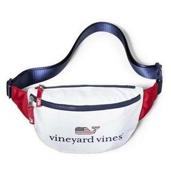 VINEYARD VINES Flag Whale Bag Fanny Pack, belt bag