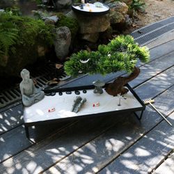 BangBangDa Meditation Bonsai Zen Garden 18 Piece Open Box