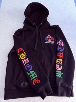 Chrome Hearts Multi-Color Cross Cemetery Hoodie