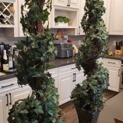 English Ivy Spiral Artificial Tree