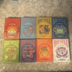 Bicycle Chilly Weather Playing Cards 8 Deck Set