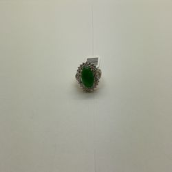 LADIES RING 18KYG (NATURAL DIAMONDS)