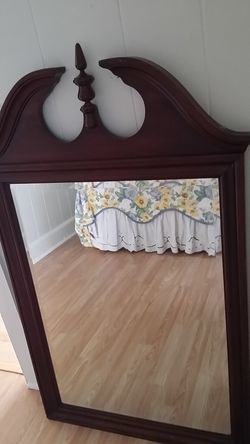 Mirror - Real Wood!