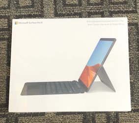 Brandnew Microsoft Surface Pro X 13” Wifi+LTE (with keyboard and pen)