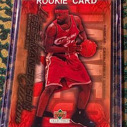 Really Nice LeBron James Rookie Card #48 2003 Upper Deck 