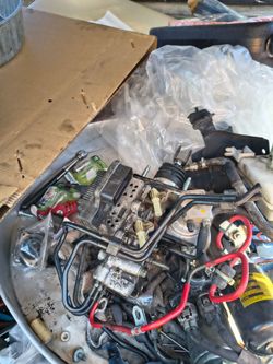 2011 Toyota Prius booster and actuator
