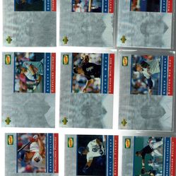  1995 Denny's Upper Deck Hologram Baseball Complete Set NRMNT   