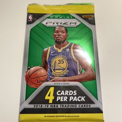 Panini 2018-19 Nba Prizm Sealed Packs From Mega Box