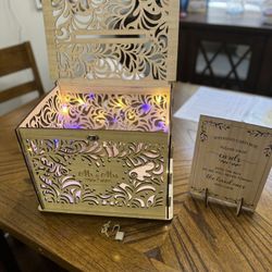 Wedding Card Box 11x9x9