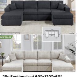 Sectional Set 60”x120”x60”