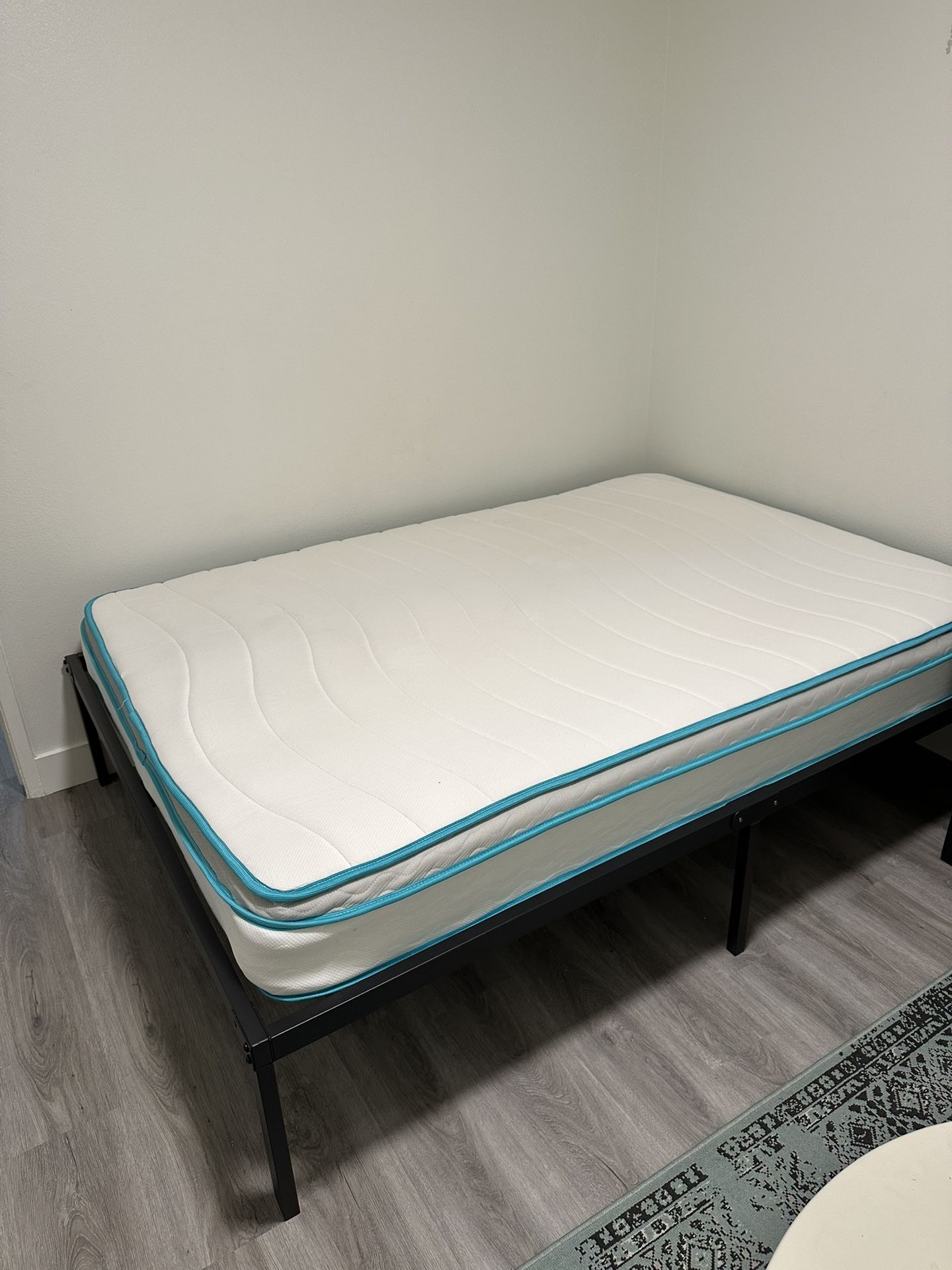 Full Size Bed Frame + Matress