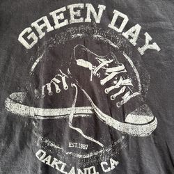 Vintage Green Day Tshirt