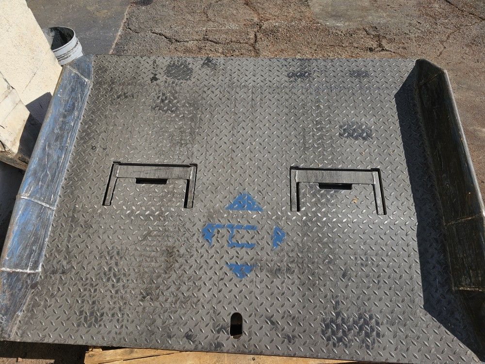 Container Ramp Diamond Plate