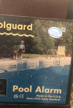 Pool guard alarm model perm 2 new never used