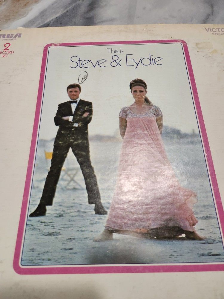 This is Steve & Eydie 2 LP Vinyl Records Set RCA VPS-6035