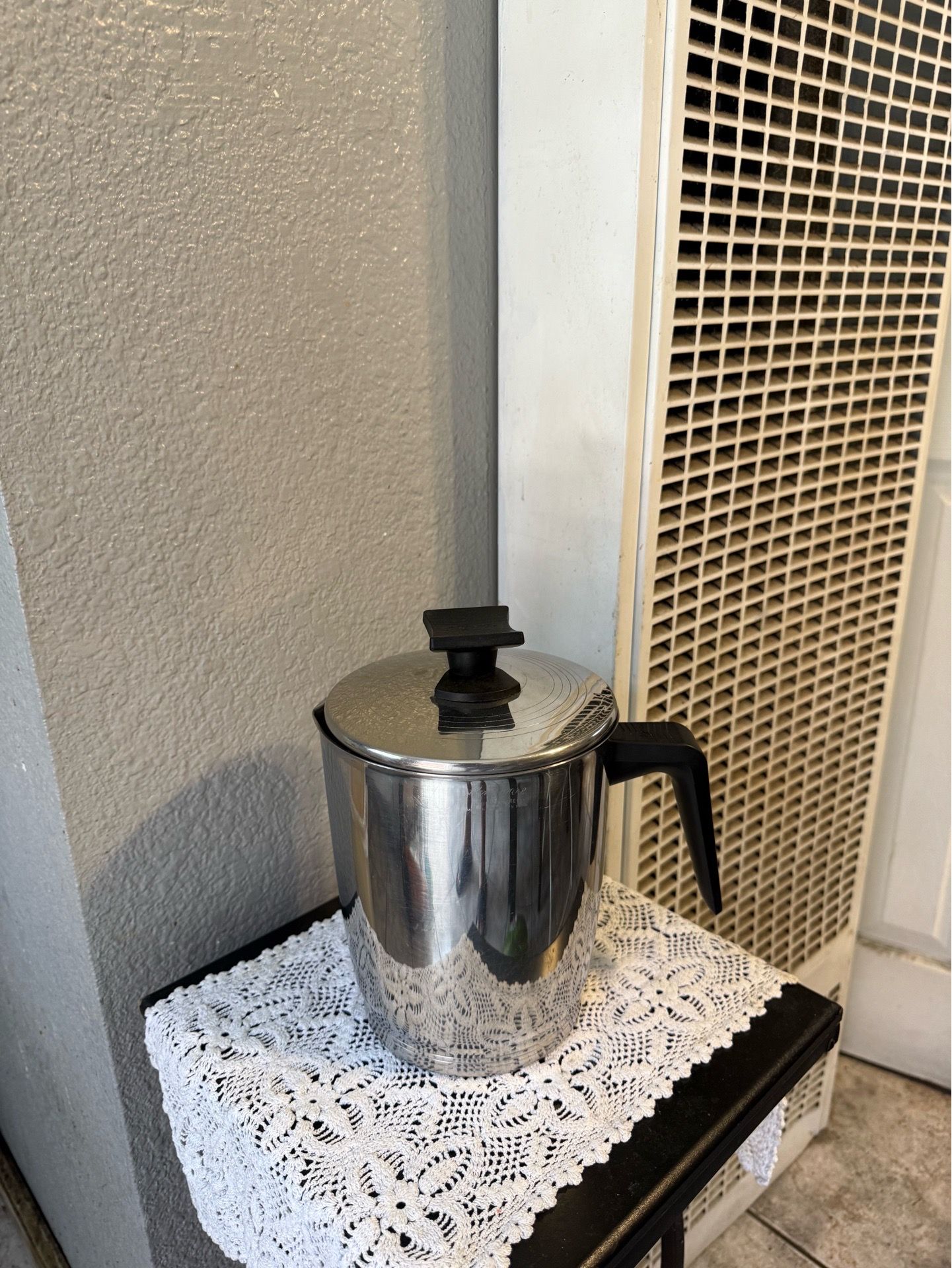Rena Ware Tetera De Metal Stainless Steel Para Cafe.