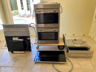 Wolf Induction Kitchen Appliances 4 Piece