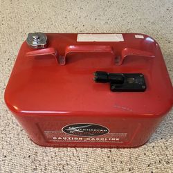 Vintage Outboard Motor Gas Tank Mercury
