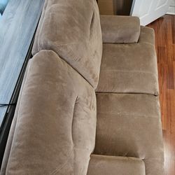 Double Electric Recliners Sofa