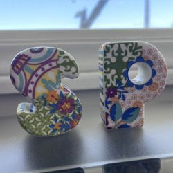 Anthropology Salt & Pepper Shakers 