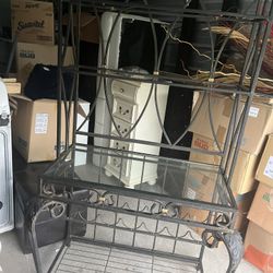 Wrought Iron Bakers Rack 
