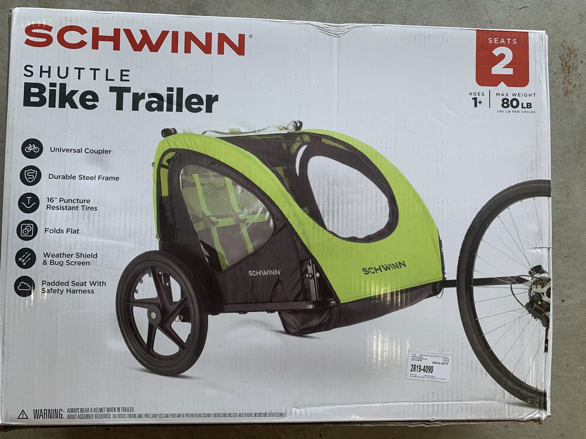 Schwinn Bike Trailer