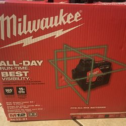 Milwaukee Green Laser Kit 