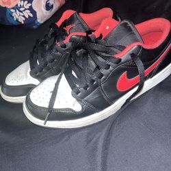 Jordan 1 Low White Toe