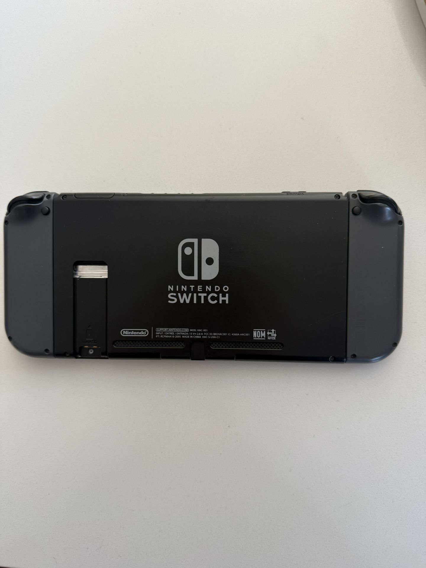 Nintendo Switch With controller and case
