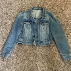 American eagle Denim Jean Womens Jacket Juniors L