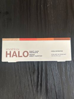 Smashbox HALO Sculpt + Glow Face Palette - CORAL SATURATION - 0.55 oz/15.7 g-NIB