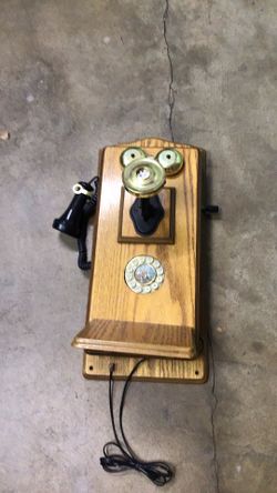 Vintage Wall Phone Working Condition 