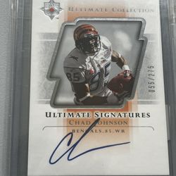 Chad Johnson Auto Football Card