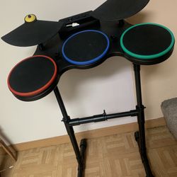 Guitar Hero Wii Drum Set