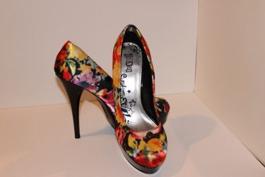 Brash Floral Stilettos