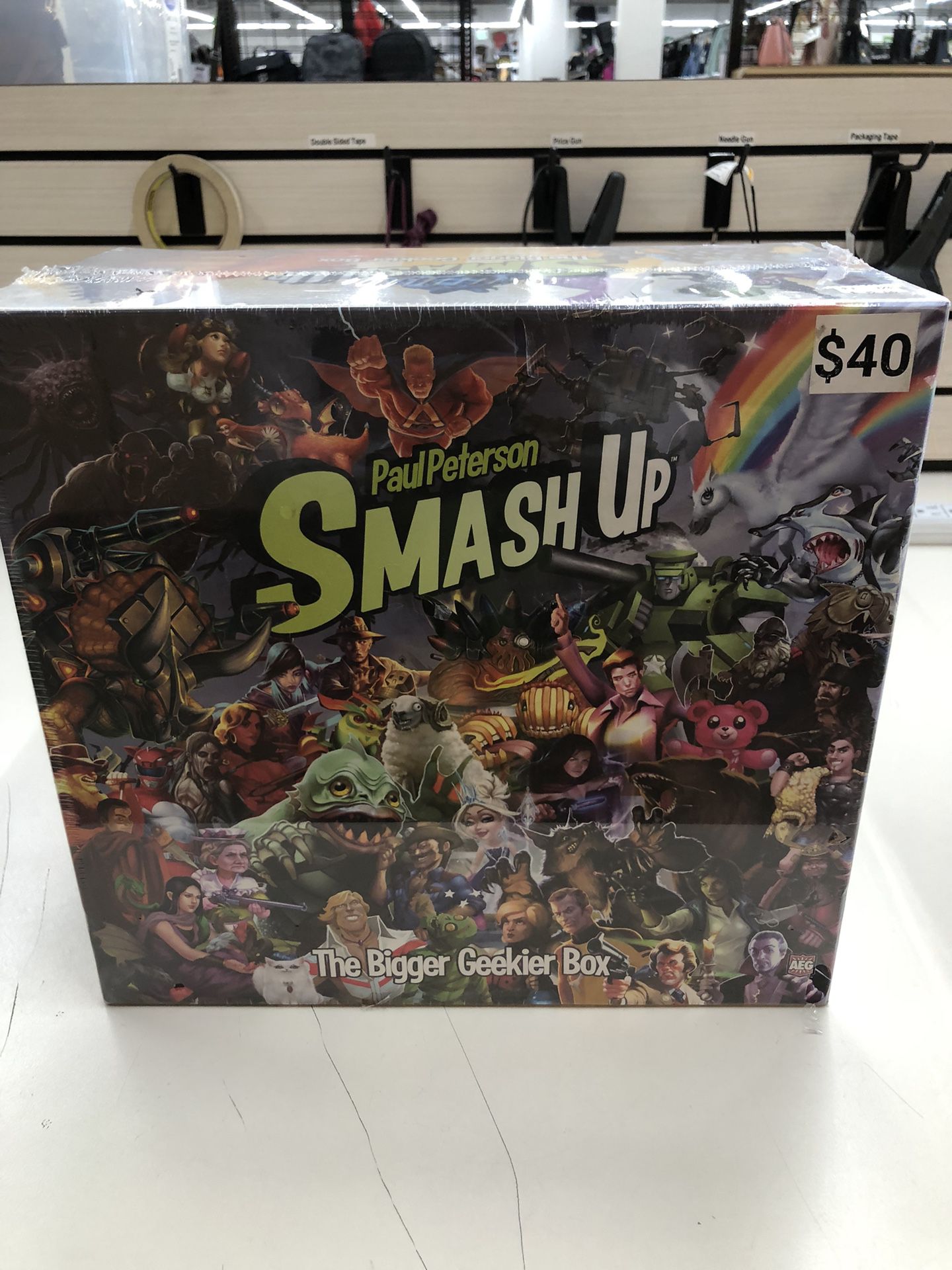 Smash Up Bigger Geekier Box -AEG, Board Game, Card Game