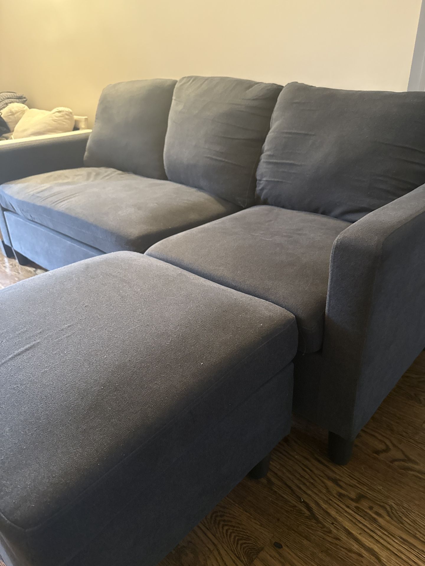 Sectional Sofa with Ottoman