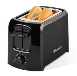 NEW Toastmaster 2 Slice Cool Touch Toaster TM-103 TS Black