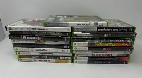 Lot of 19 Xbox 360 Original Xbox Empty Game Cases No Discs No Manuals