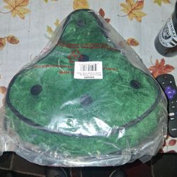 Cruiser Saddle Velour Crush Web Spring Green