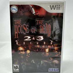 The House of the Dead 2 & 3 Return (Nintendo Wii, 2008) TESTED WORKS