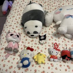 Lots Of Stuffed Animal plushies 