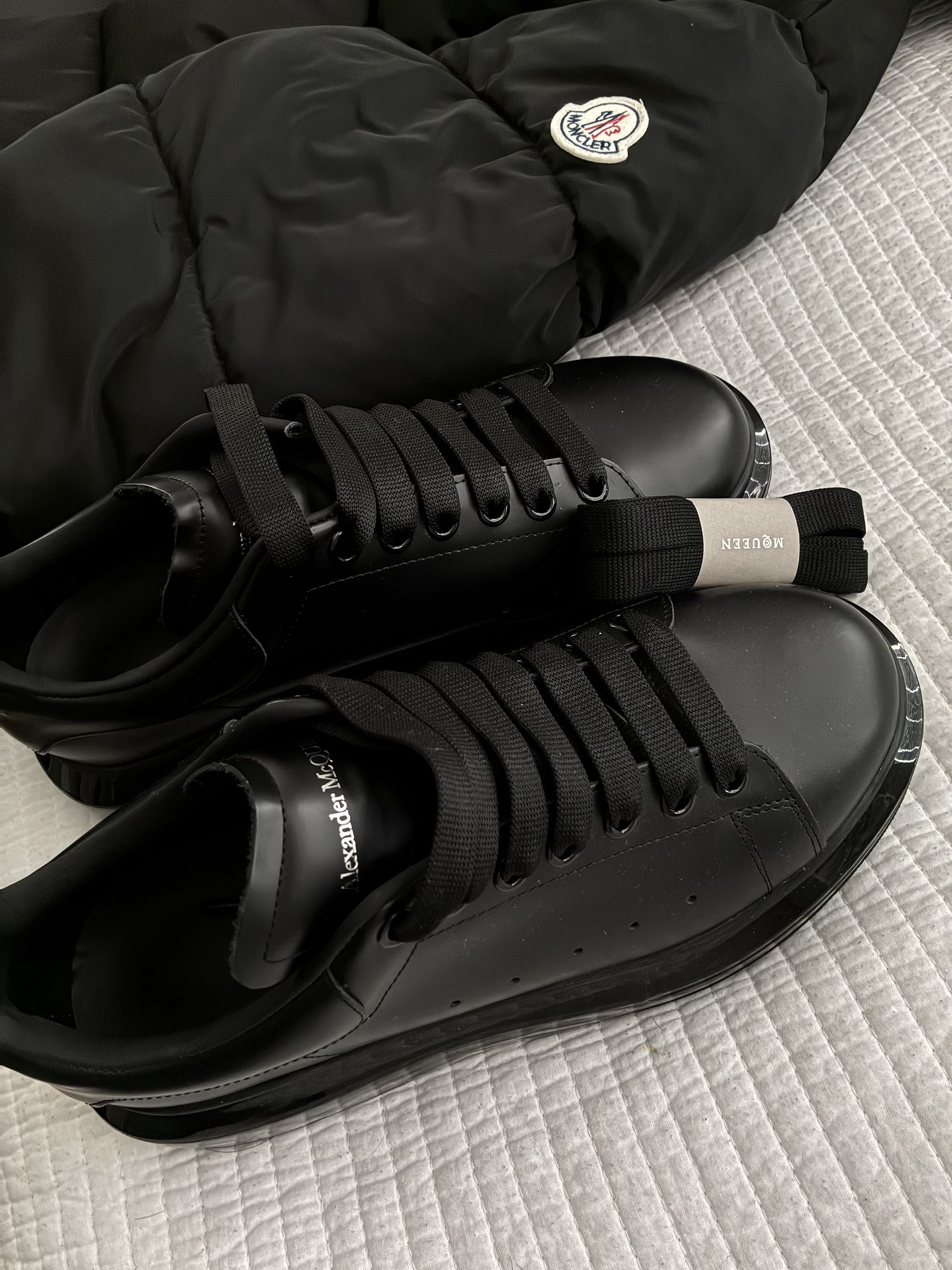 Shoes AlexanderMQ & Jacket Moncler