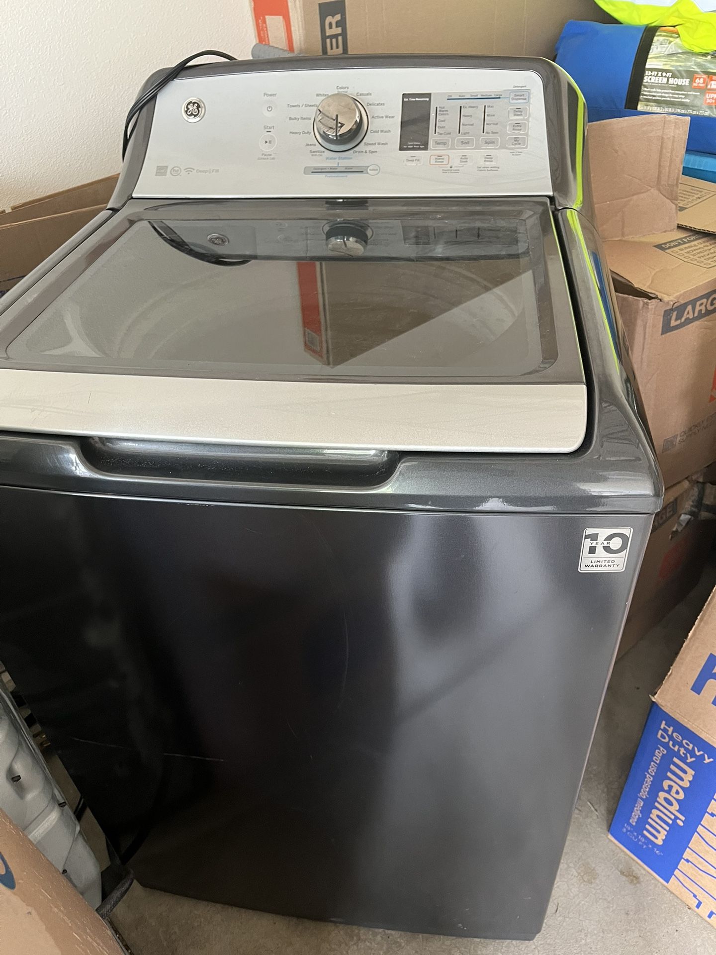GE 5.0 Cubic Feet Smart Washer (Bremerton,Wa)