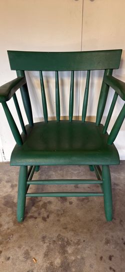 Green chair