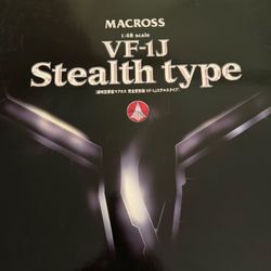 Macross Stealth VF-1J and Super & Strike Parts for Stealth Type